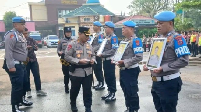 Delapan Personel Polresta Padang di Pecat Tidak Hormat
